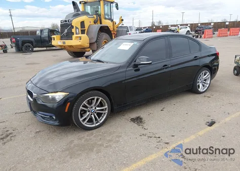 2016 BMW 328I from USA, damaged, VIN WBA8E9C51GK645882